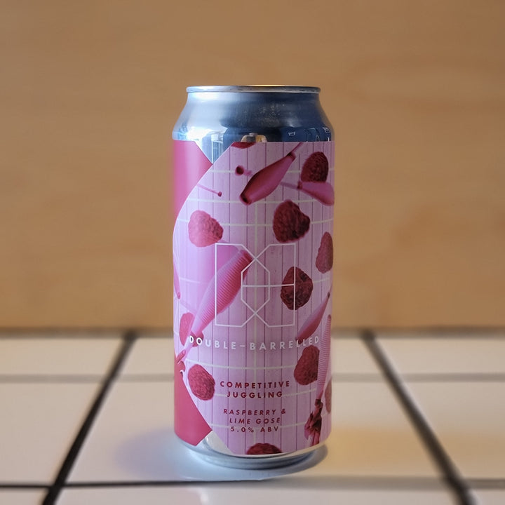 Double-Barrelled, Competitive Juggling, Raspberry & Lime Gose, 5% - Kill The Cat